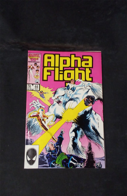 Alpha Flight #44 Direct Edition 1987 marvel Comic Book