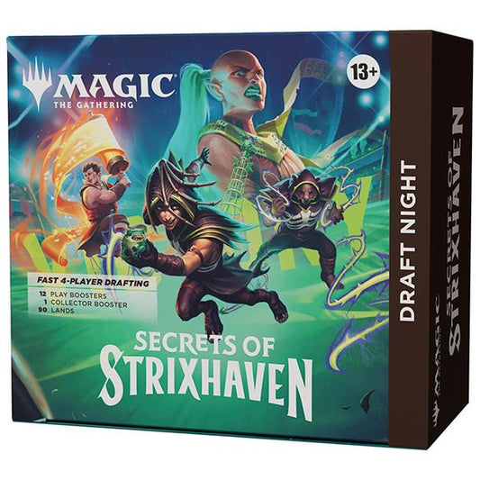 MTG TCG Secrets of Strixhaven Draft Night Box By Wizards of the Coast
