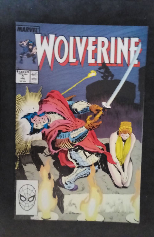 Wolverine #3 1989 marvel Comic Book