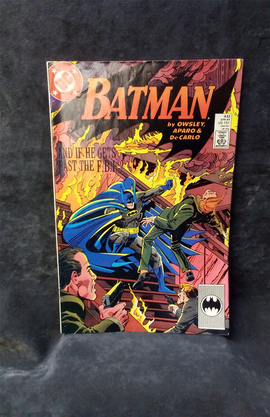 Batman #432 Direct Edition 1989 dc-comics Comic Book