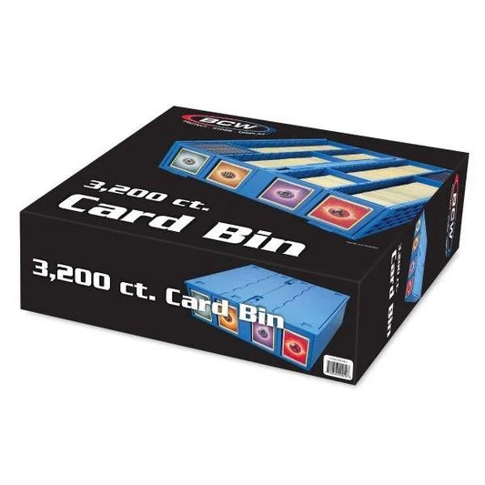 BCW  Collectible Card Bin - 3200 - Blue