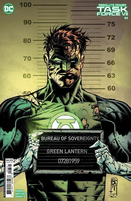 Absolute Power Task Force Vii #3 (of 7) Cvr D Stephen Platt Card Stock Var DC Comics Comic Book