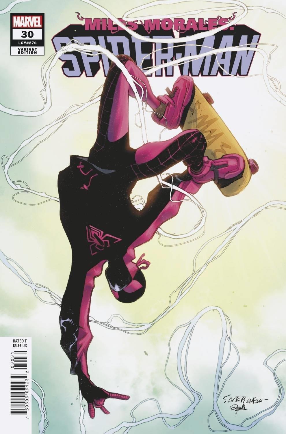 Miles Morales Spider-man #30 Pichelli Var Marvel Comics Comic Book