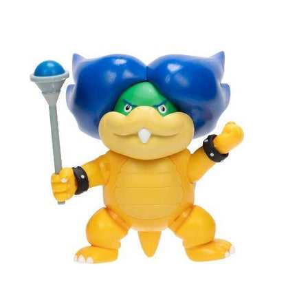 World of Nintendo 4-Inch Action Figures Wave 42 Ludwig Von Koopa with wand by Jakks Pacific