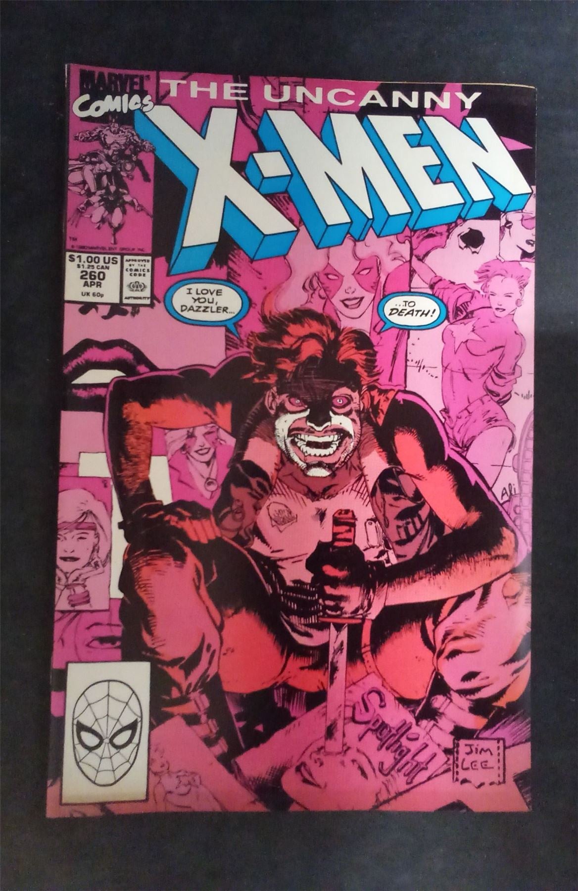 The Uncanny X-Men #260 1990 Marvel Comics Comic Book