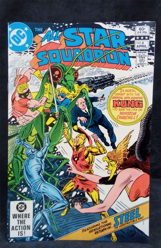 All-Star Squadron #8 1982 DC Comics Comic Book