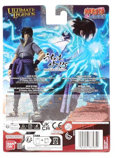 Naruto Ultimate Legends Action Figure Wave 2 Sasuke Uchiha (adult) by Bandai Namco