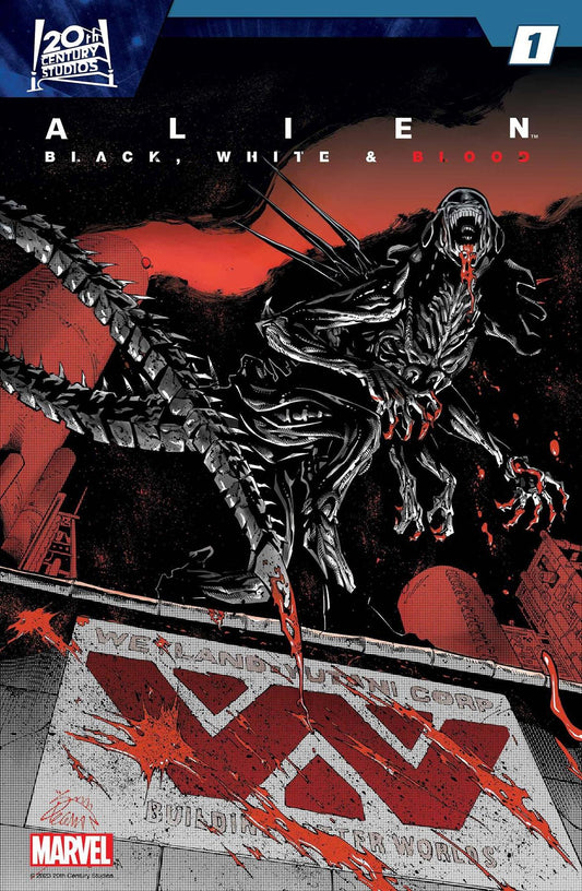 Alien Black White Blood #1 () Marvel Prh Comic Book 2024