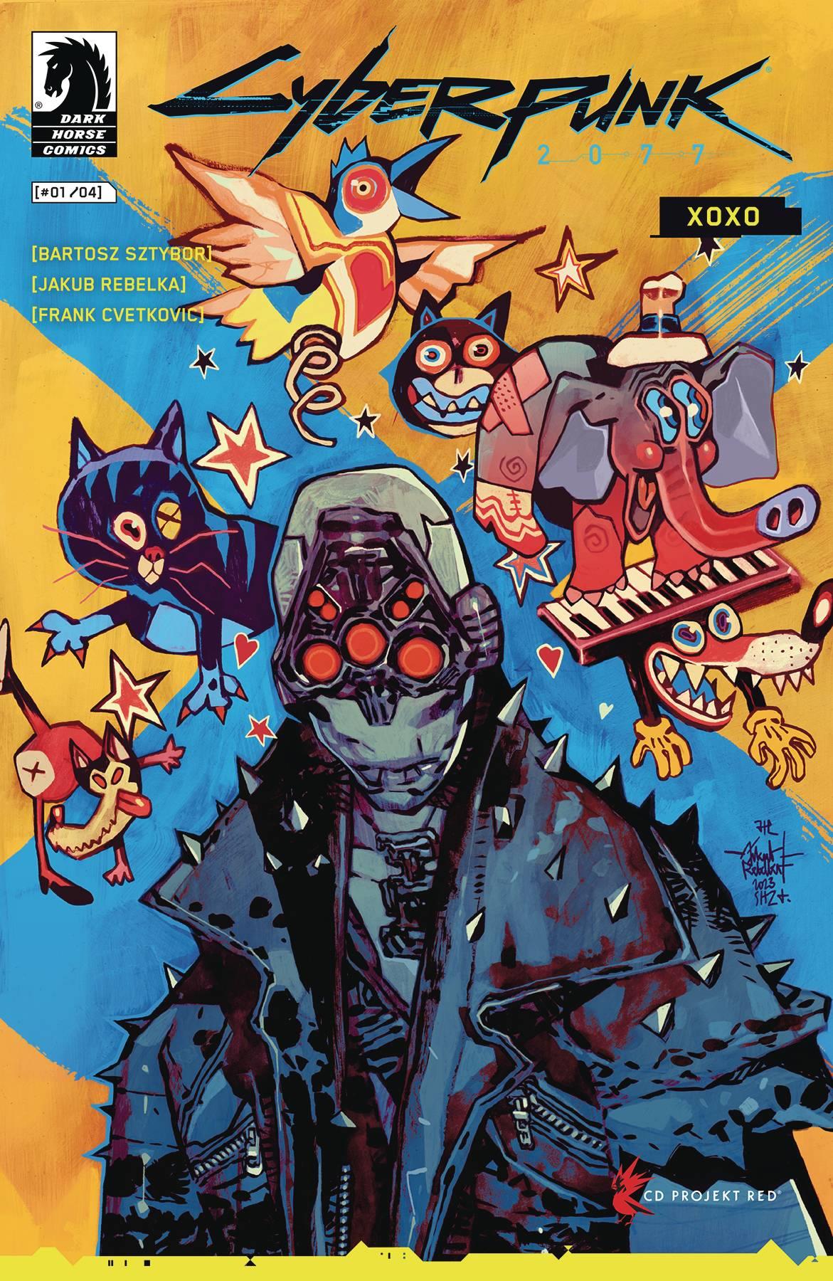 Cyberpunk 2077 Xoxo #1 Cvr A Rebelka Dark Horse Prh Comic Book