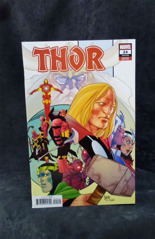 Thor #24 Ferry Cover 2022 Marvel Comics Comic Book