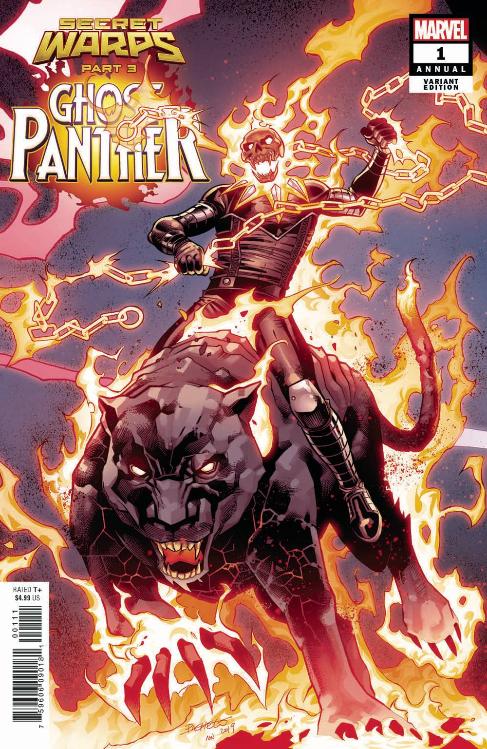 Secret Warps Ghost Panther Annual #1 (Pacheco Connecting Var) Marvel Comics Comic Book