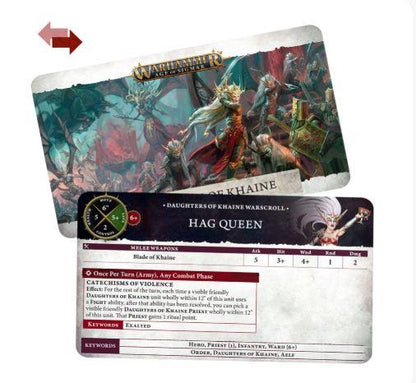 Warhammer Age of Sigmar- Warscroll Cards: Daughters of Khaine 85-06 by Games Workshop