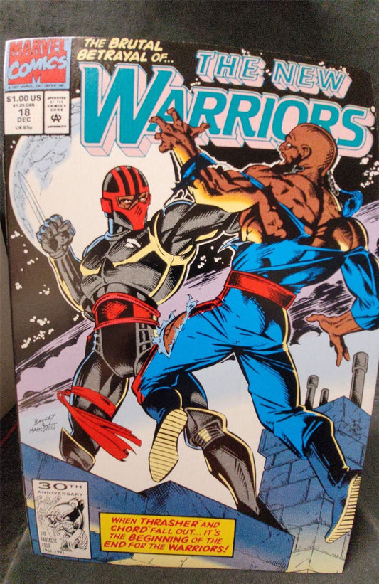 The New Warriors #18 1991 Marvel Comics Comic Book