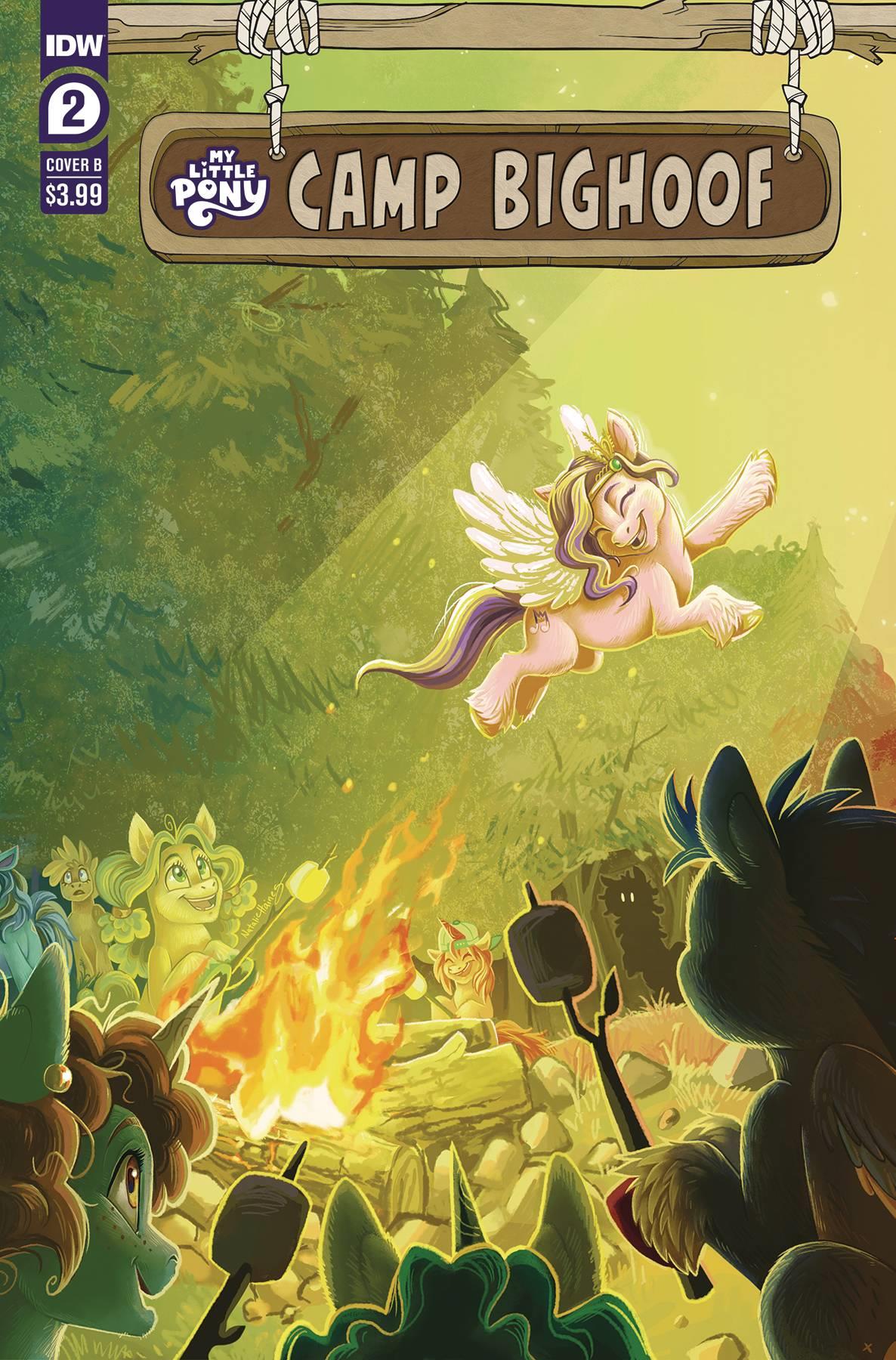 My Little Pony Camp Bighoof #2 Cvr B Haines Idw-prh Comic Book