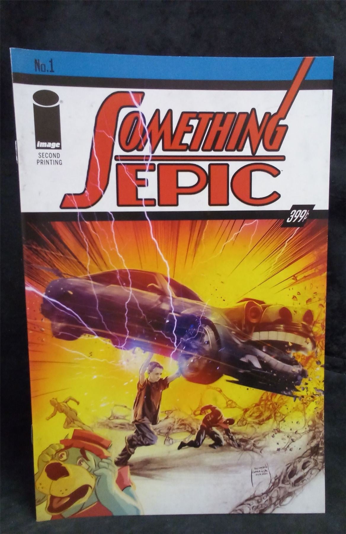 Something Epic #1 Second Print Cover A 2023 Image Comics Comic Book