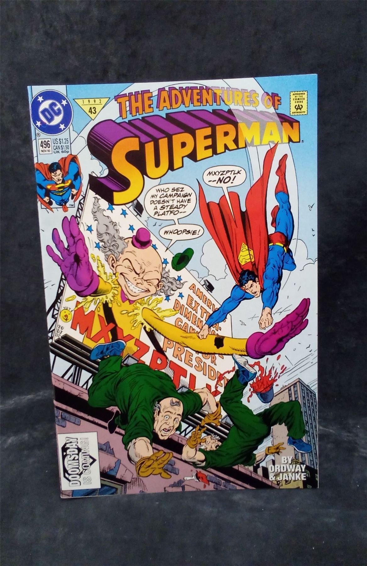 Adventures of Superman #496 1992 DC Comics Comic Book