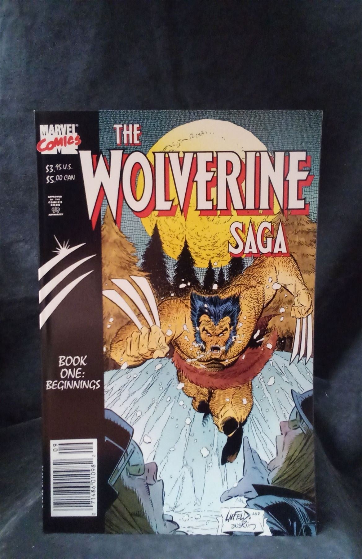 Wolverine Saga #1 1990 Marvel Comics Comic Book