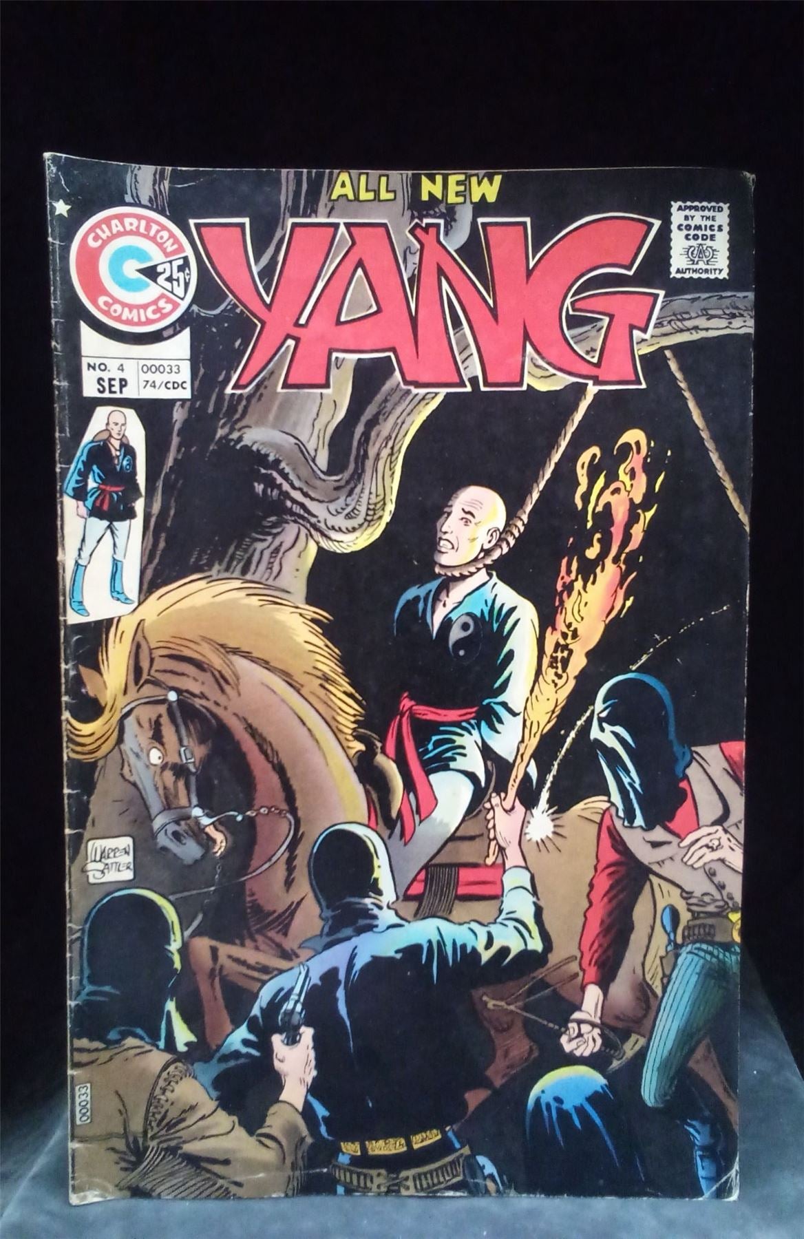 Yang #4 1974 Charlton Comic Book
