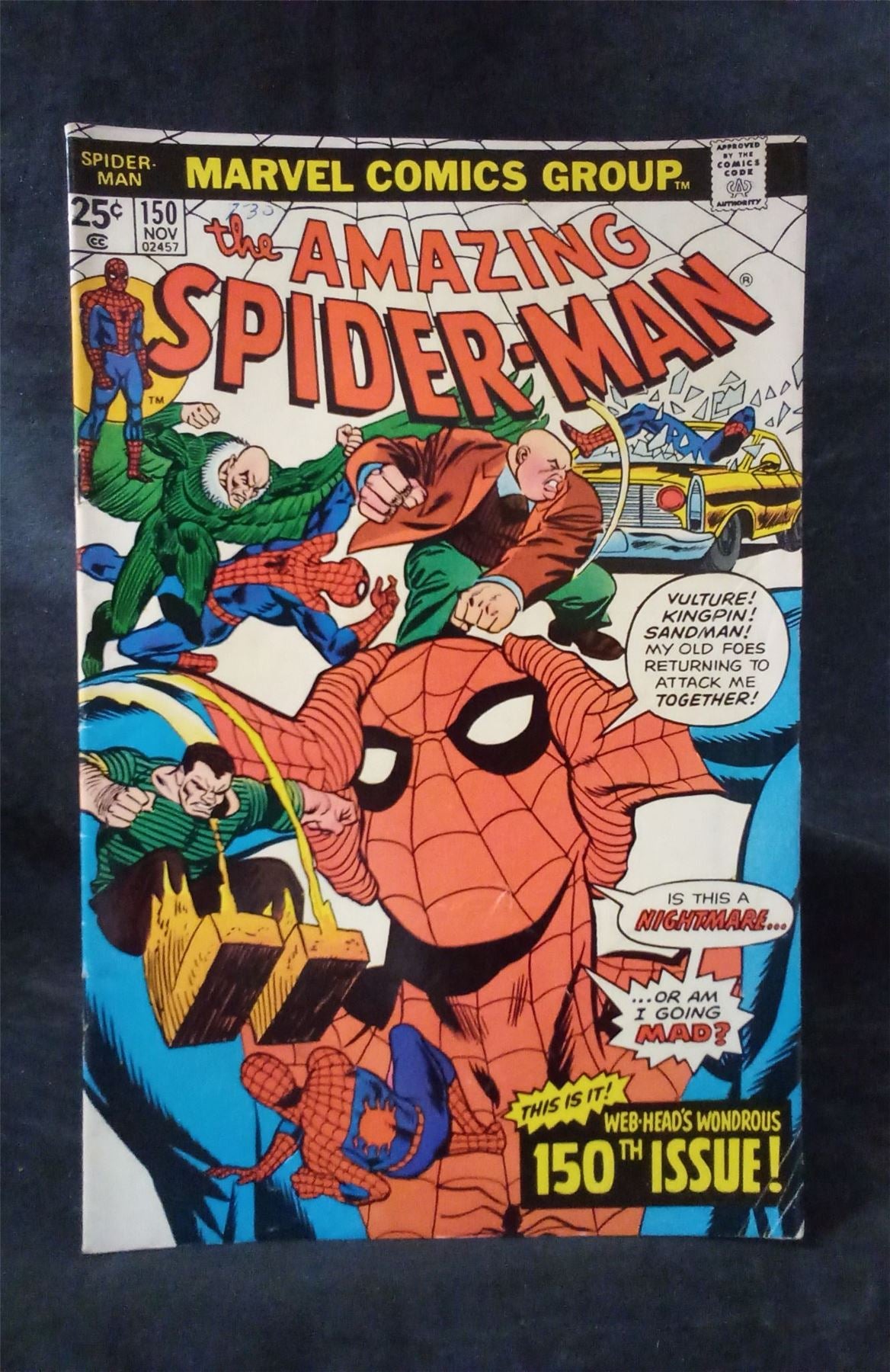 The Amazing Spider-Man #150 1975 Marvel Comics Comic Book