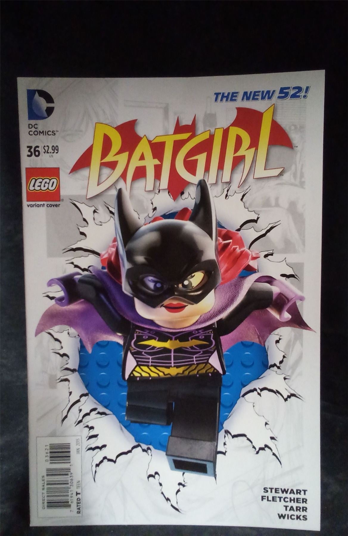 Batgirl #36 Lego Cover 2015 DC Comics Comic Book