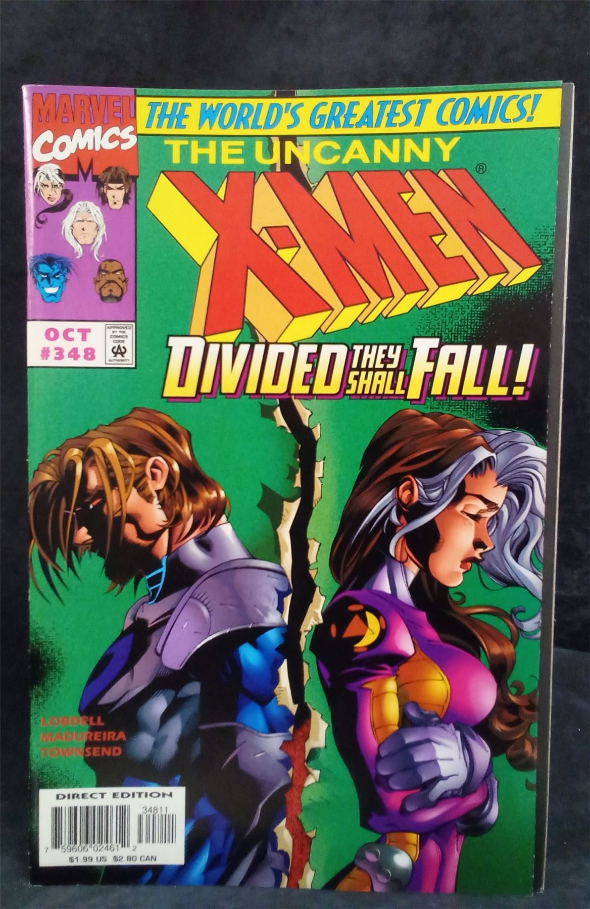 The Uncanny X Men #348 1997 Marvel Comics Comic Book
