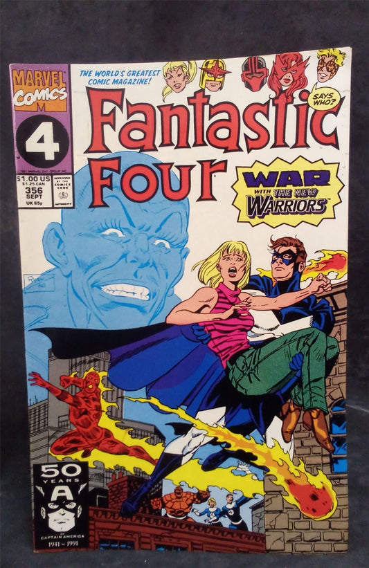 Fantastic Four #356 1991 Marvel Comics Comic Book