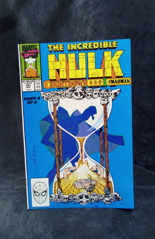 The Incredible Hulk #367 1990 Marvel Comics Comic Book