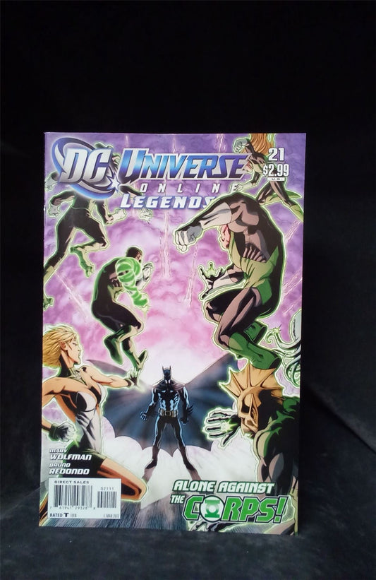 DC Universe Online Legends #21 2012 DC Comics Comic Book