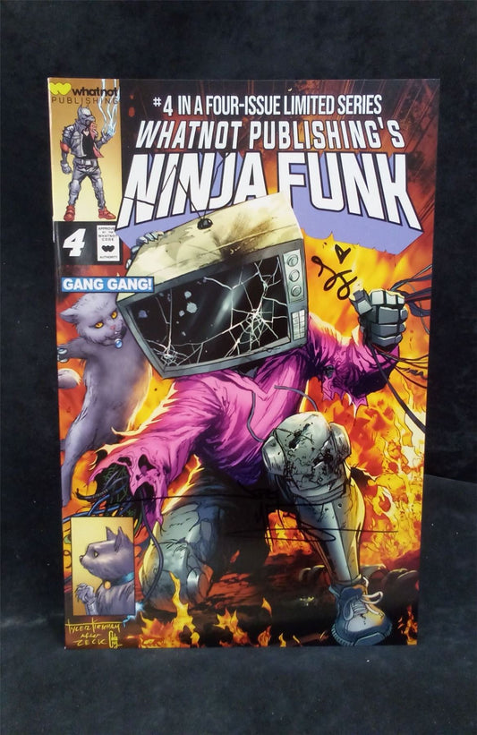 Ninja Funk #4 signed by SJ & JPG w/ certificate  Comic Book