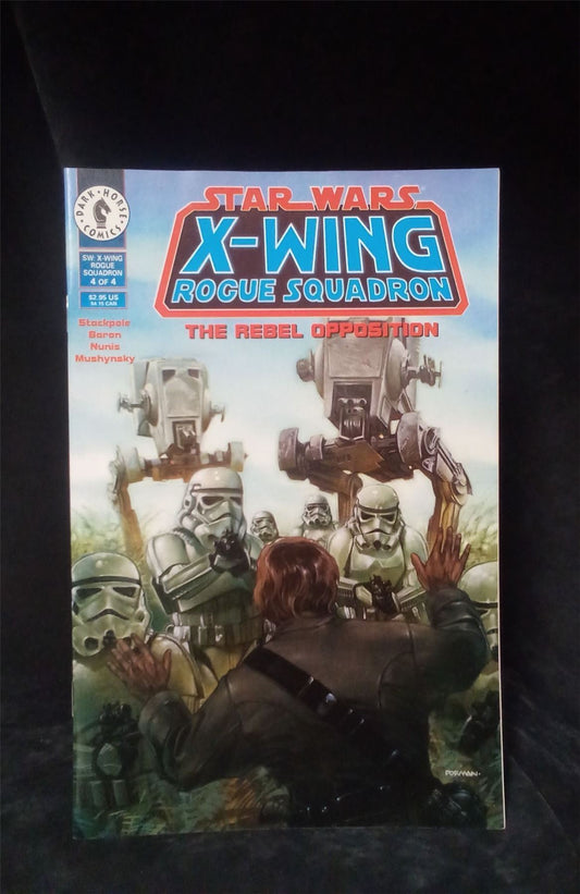 Star Wars: X-Wing Rogue Squadron The Rebel Opposition #4 1995  Comic Book