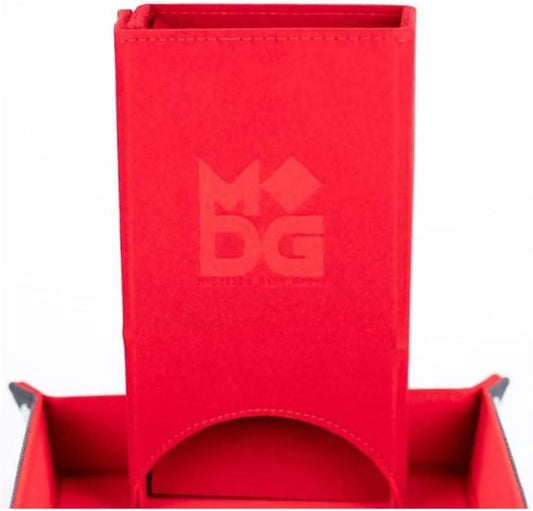 FanRoll Dice Tower : Fold up Velvet - Red