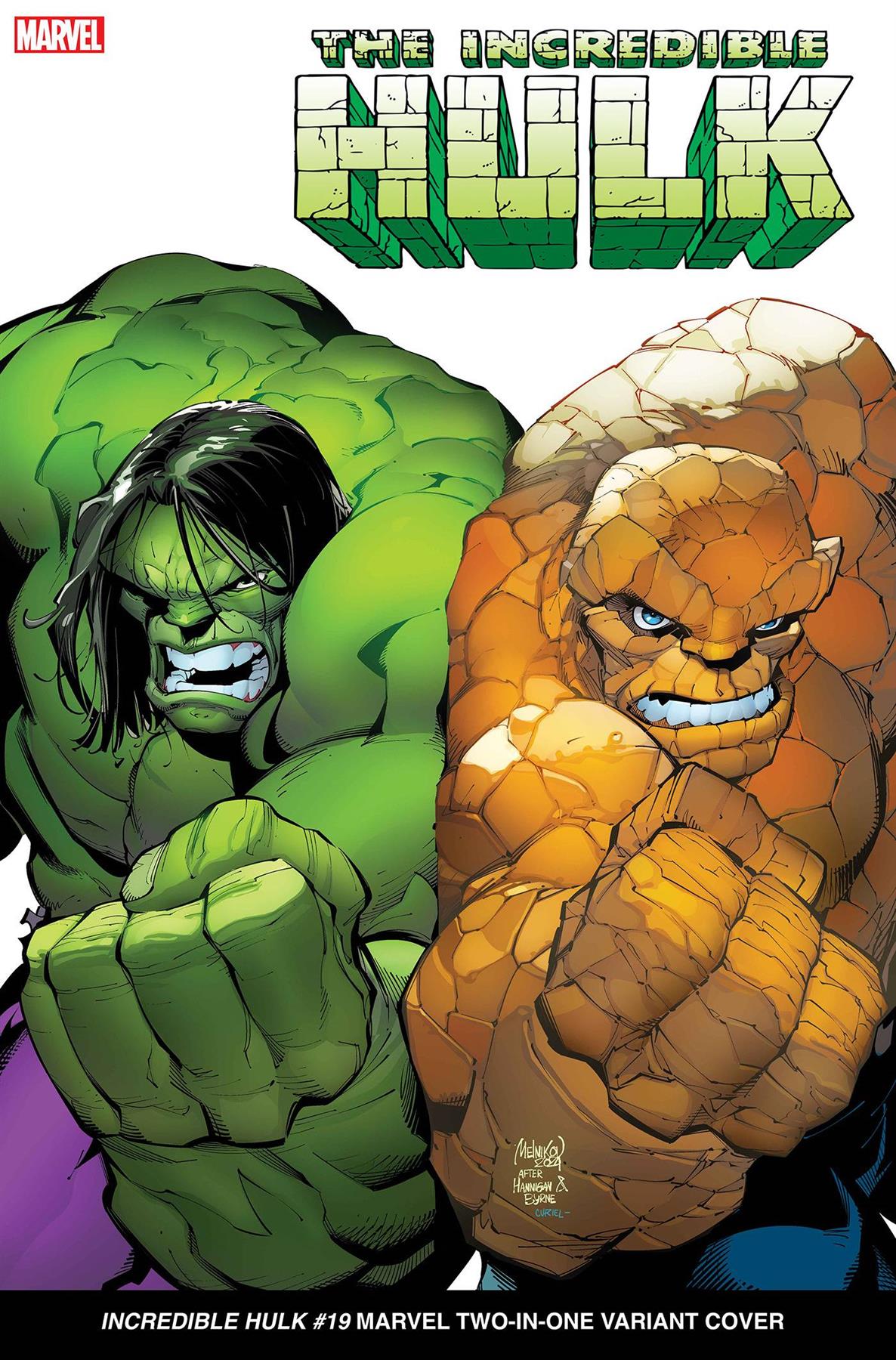Incredible Hulk #19 Gleb Melnikov Marvel Two In One Var Gleb Melnikov Marvel Two In One Var Marvel Prh Comic Book 2024