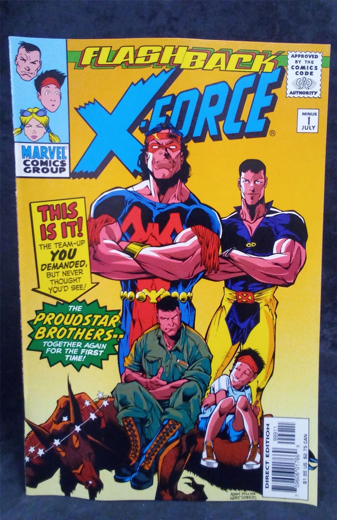 X-Force #-1 1997 Marvel Comics Comic Book