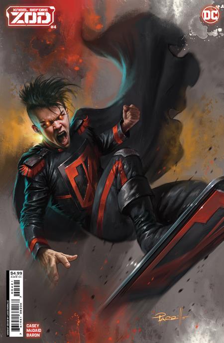 Kneel Before Zod #4 (of 12) Cvr B Lucio Parrillo Card Stock Var DC Comics Comic Book