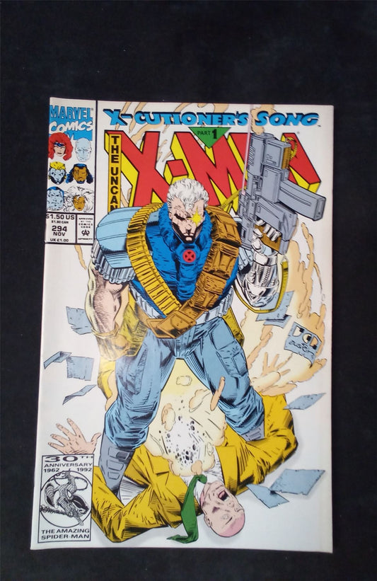 Uncanny X-Men #294 1992 marvel Comic Book