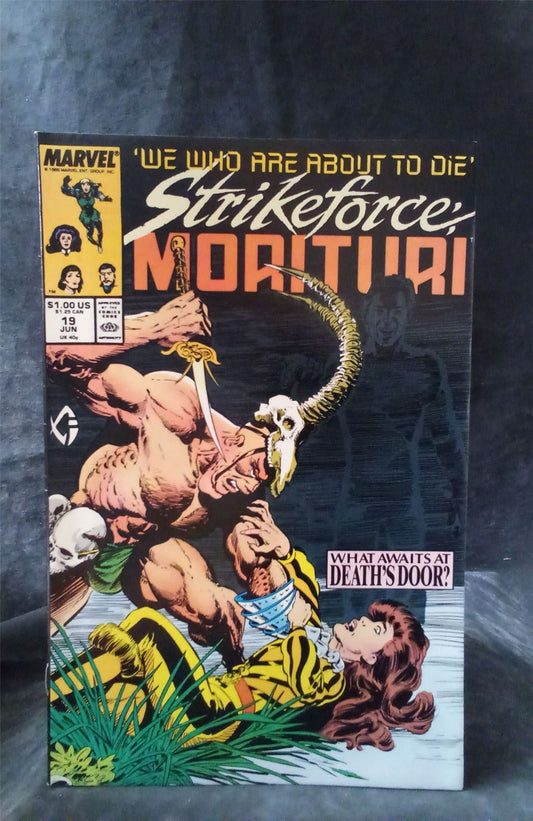 Strikeforce: Morituri #19 1988 Marvel Comics Comic Book