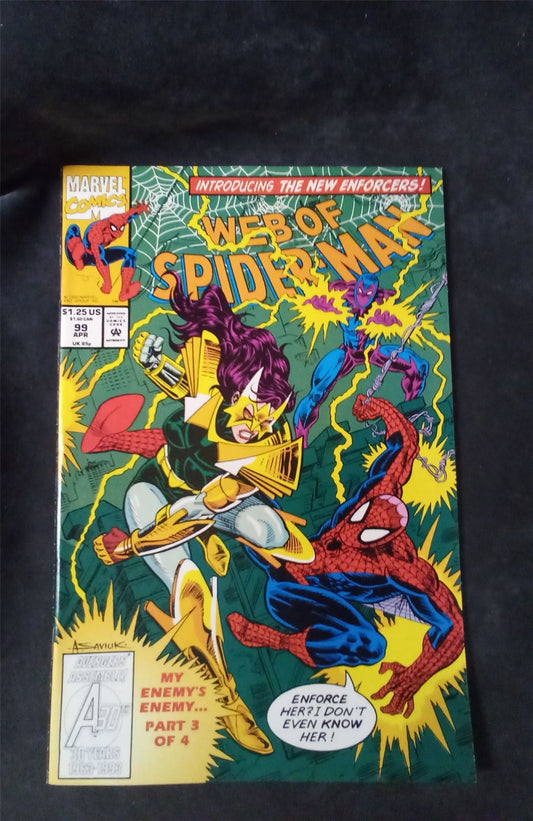 Web of Spider-Man #99 1993 marvel Comic Book