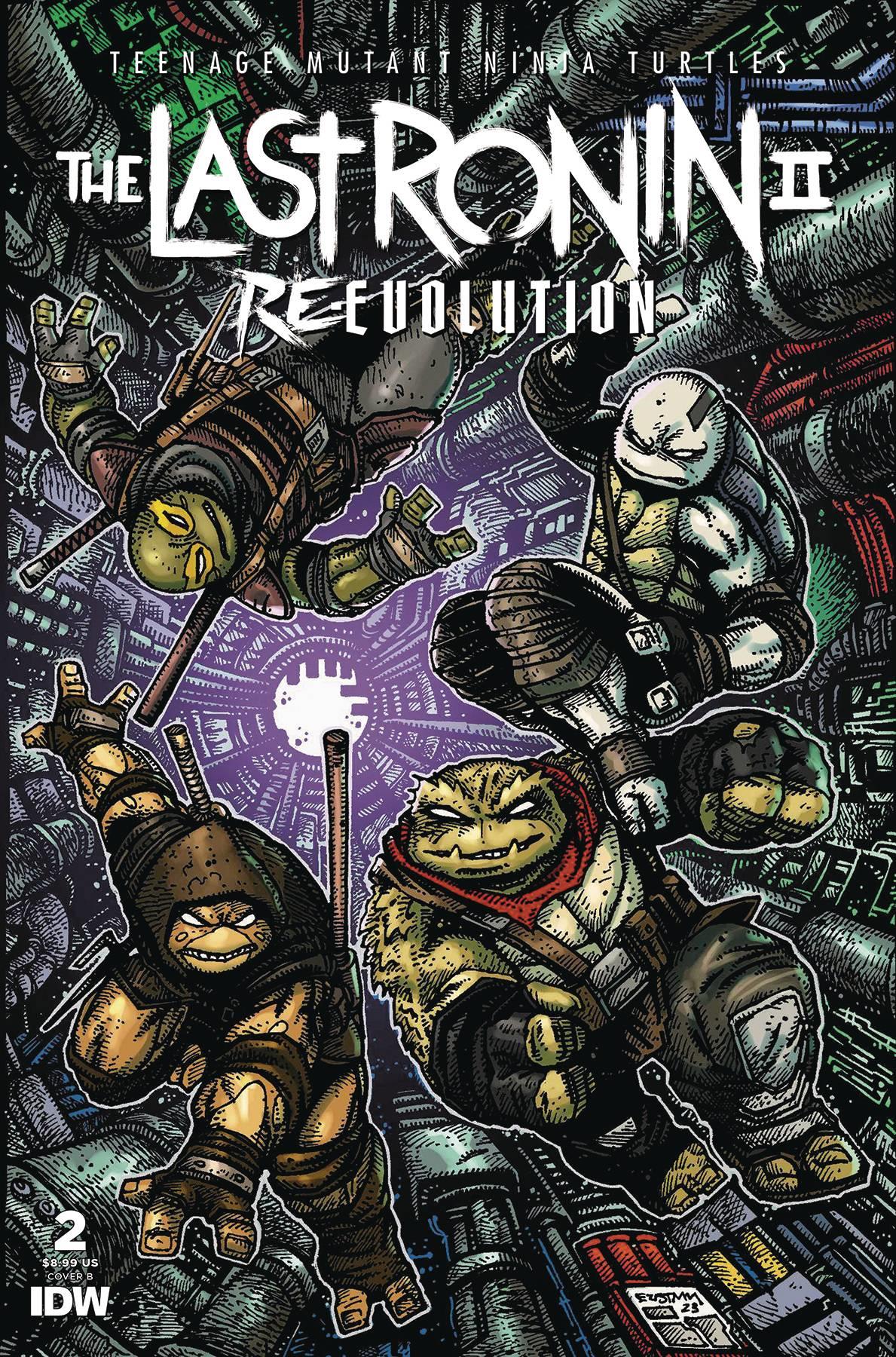 Tmnt The Last Ronin Ii Re Evolution #2 Cvr B Eastman (mr) Idw-prh Comic Book