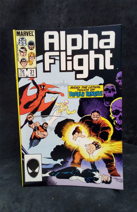 Alpha Flight #31 1986 Marvel Comics Comic Book
