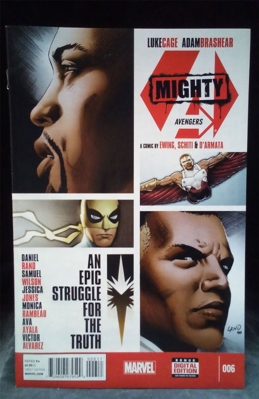 Mighty Avengers #6 2014 Marvel Comics Comic Book