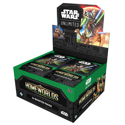 Star Wars Unlimited TCG Homeworlds Booster Box By Fantasy Flight Games