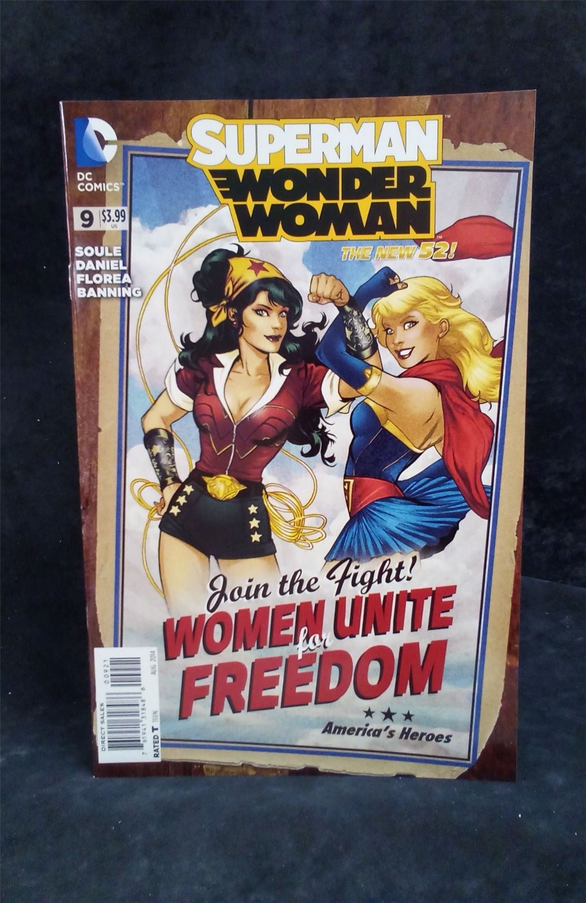 Superman/Wonder Woman #9 Variant Cover 2014 DC Comics Comic Book
