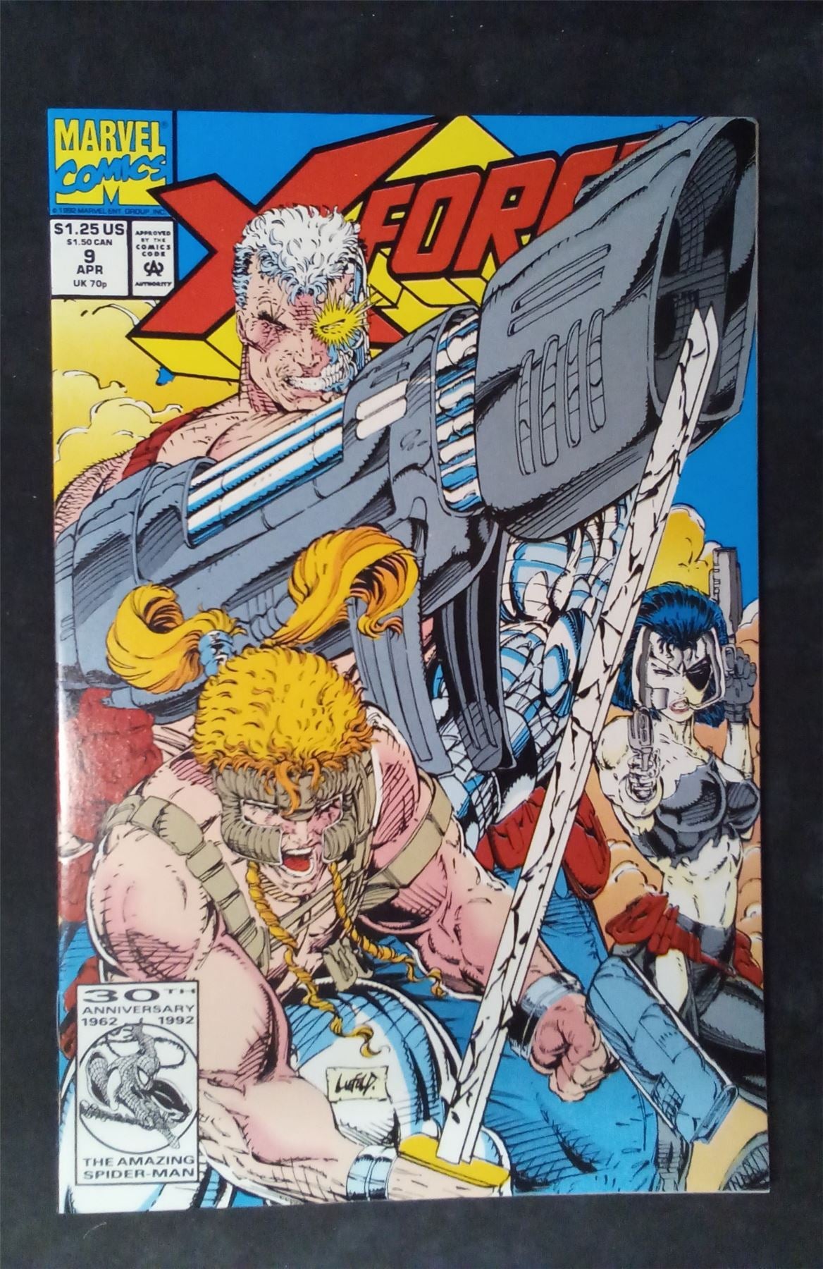 X-Force #9 1992 marvel Comic Book