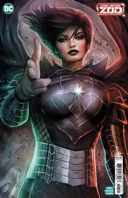 Kneel Before Zod #1 (of12) Cvr B Nathan Szerdy Card Stock Var DC Comics Comic Book