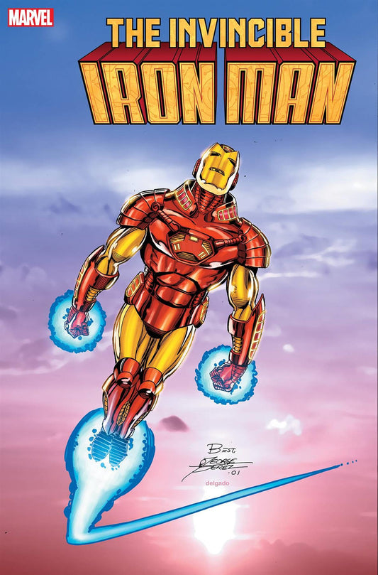 Invincible Iron Man #8 George Perez Var (George Perez Var) Marvel Prh Comic Book 2023