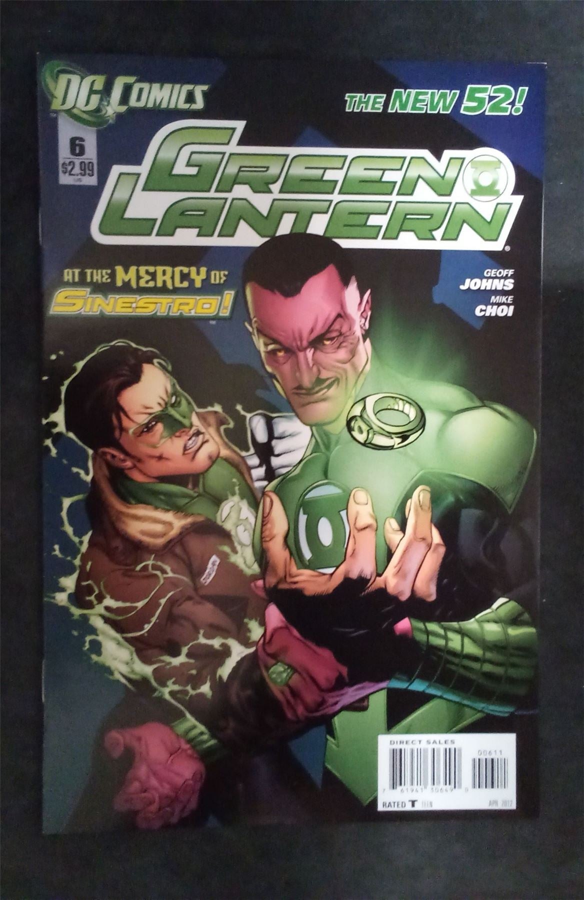 Green Lantern #6 2012 dc-comics Comic Book