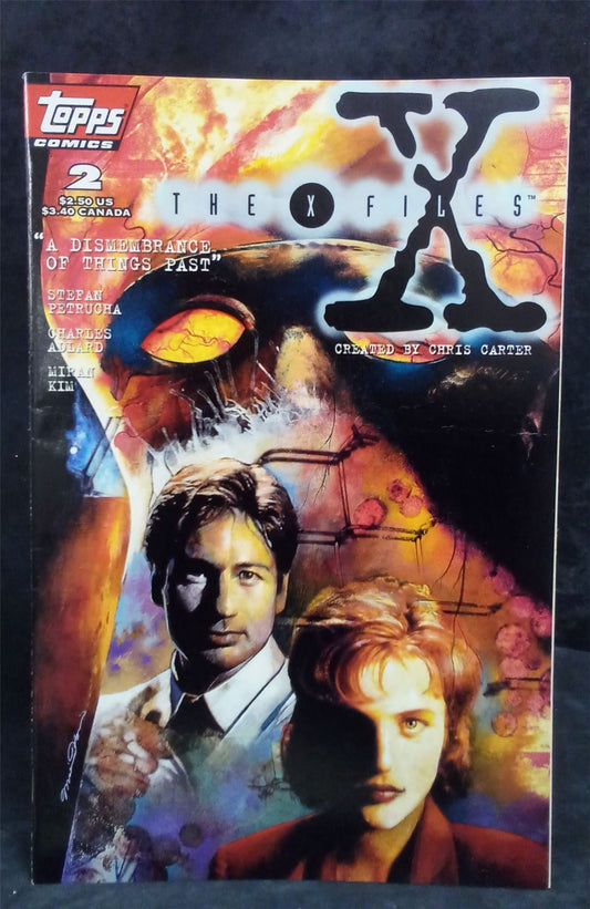 X Files #2 Direct Edition 1995 Topps Comic Book