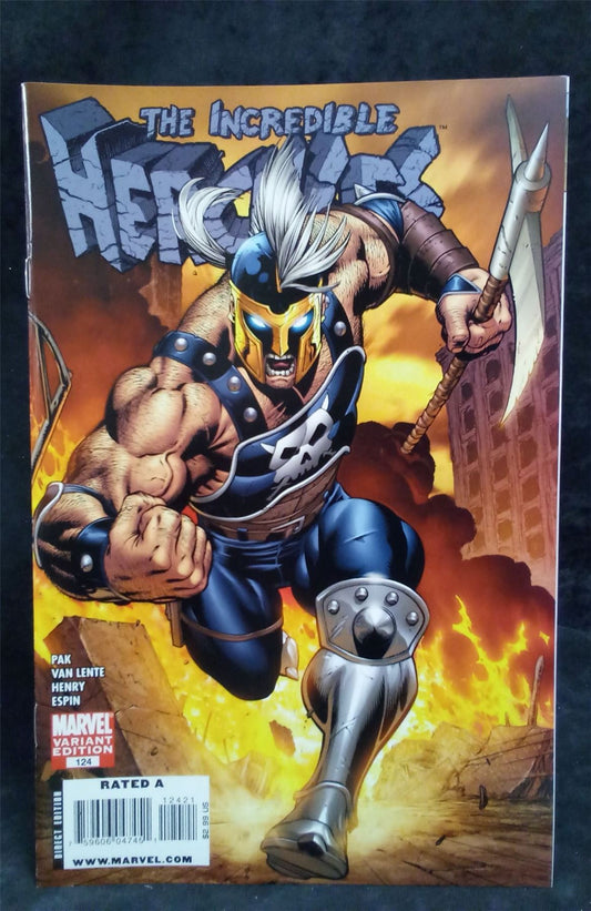Incredible Hercules #124 Variant Cover 2009 Marvel Comics Comic Book