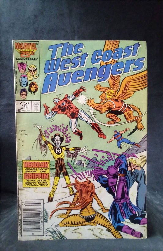 West Coast Avengers #10 1986 Marvel Comics Comic Book