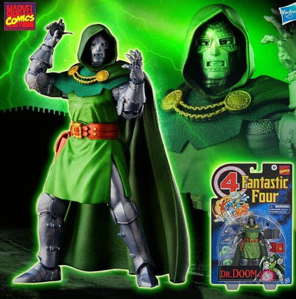Fantastic Four Marvel Legends Series 6-Inch Doctor Doom Action Figure by Hasbro
